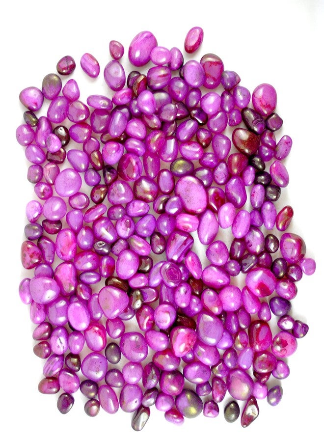 Schmick Pebbles for Decoration - Pink Onyx Pebbles Stones - Decorative Stones and Pebbles, Vase Fillers Stones - Pebbles for Plants Pots and Home Decor (950 Grams, Pink Onyx) - Image 4